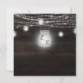 オークリー素朴ドレッツ祝婚約パーティ 招待状 (裏面)