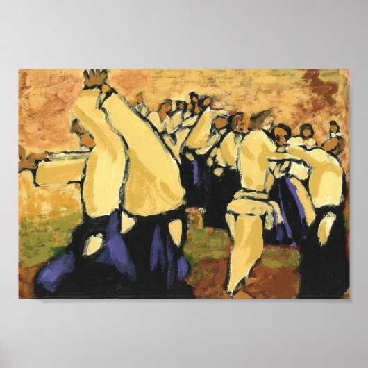 オークレアイキドセミナースケッチ ポスター (正面)