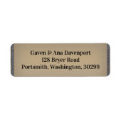 オークレアナチュラルエレガンス ラベル (正面)