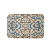 オークレブラウンティール（緑がかった色）ブルートライバル バスマット (正面)