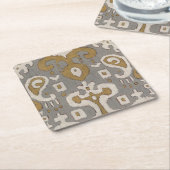 オークレーイカットI スクエアペーパーコースター (アングル)