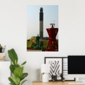 オーク島ライトアンドブイ ポスター (ホームオフィス)