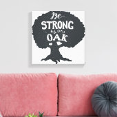 オーク材のように強い キャンバスプリント (インサイチュ (リビング))