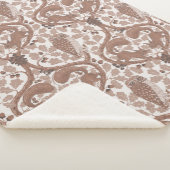 オーク材のウイスパー/フクロウとリス シェルパブランケット (3/4)