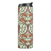 オーク材のウイスパー/フクロウとリス タンブラー (回転左)