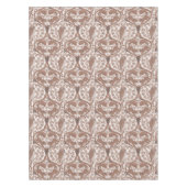 オーク材のウイスパー/フクロウとリス テーブルクロス (正面)