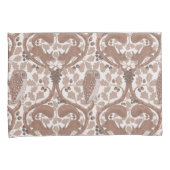 オーク材のウイスパー/フクロウとリス 枕カバー (正面右)