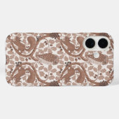 オーク材のウイスパー/フクロウとリス Case-Mate iPhoneケース (裏面 (横))