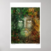 オーク材のキング ポスター (正面)