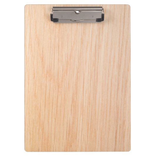 オーク材のテクスチャ クリップボード (正面)