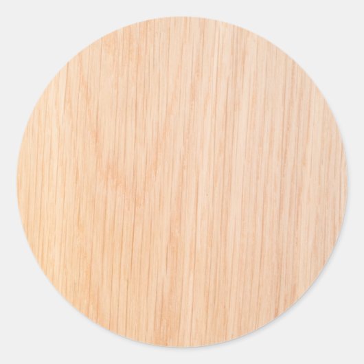 オーク材のテクスチャ ラウンドシール (正面)