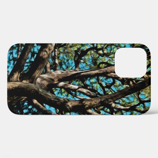 オーク材の木の枝 Case-Mate iPhoneケース (裏面 (横))