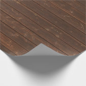 オーク材の背景のラッピング紙 ラッピングペーパー (角)