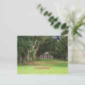 オーク材プランテーションルイジアナ ポストカード (スタンド正面)