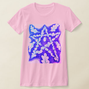 オーク材ペンタグラム明カラフルるい Tシャツ