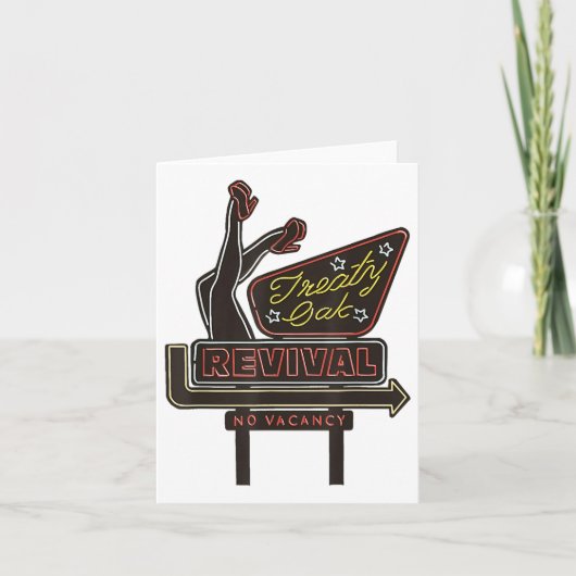 オーク条約のリバイバル カード (正面)