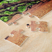 オーク素朴の木 ジグソーパズル (側面)