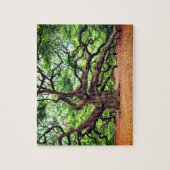 オーク素朴の木 ジグソーパズル (縦)