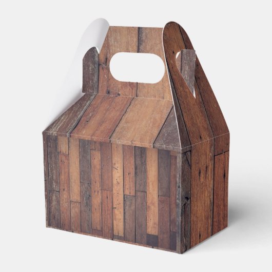 オーク素朴ファームハウスカントリーモノグラム結婚ズ フェイバーボックス (裏面サイド)