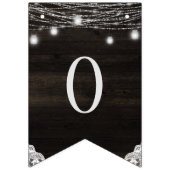 オーク素朴リッジ暗黒の木の愛は甘い結婚の バンティングフラッグ (第3の旗)