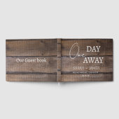 オーク素朴ワンデイリハ遠くにーサルディナ結婚ーズ ゲストブック (全面)