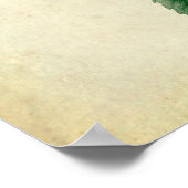 オーク葉ズウォールアートno.1ファームハウスウォールデコール ポスター (角)