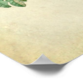 オーク葉ズno.5ファームハウスウォールデコール ポスター (角)