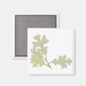 オーク葉材3 マグネット (正面/裏面)