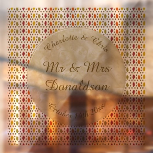 オーク葉秋とアコー結婚ズのカスタム ウィンドウサイン (シート2)