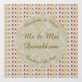 オーク葉秋とアコー結婚ズのカスタム ウィンドウサイン (シート)