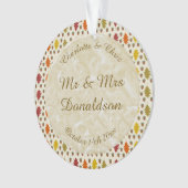 オーク葉秋とアコー結婚ズのカスタム オーナメント (正面)