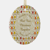 オーク葉秋とアコー結婚ズのカスタム セラミックオーナメント (右)