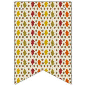 オーク葉秋とアコー結婚ズのカスタム バンティングフラッグ (第2の旗)