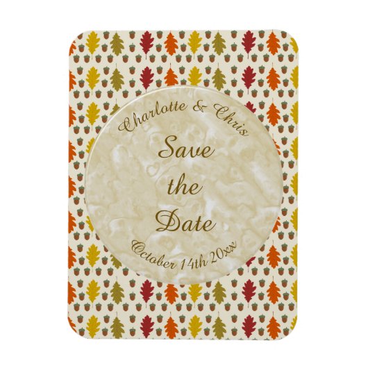 オーク葉秋とアコー結婚ズのカスタム マグネット (縦)