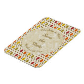 オーク葉秋とアコー結婚ズのカスタム マグネット (左側)