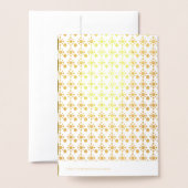 オーク葉秋とアコー結婚ズのカスタム 箔カード (裏面封筒付き)