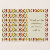 オーク葉秋とアコー結婚ズのカスタム 箔カード (内部)