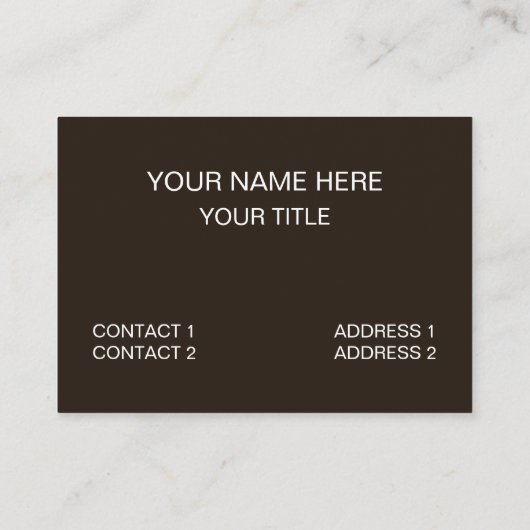 オーク葉自然 名刺 (裏面)