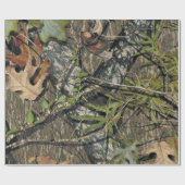 オーク迷彩柄ラッピング紙 ラッピングペーパー (フラット)