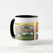 オーグスタからの挨拶だ!ポストカード マグカップ (正面左)