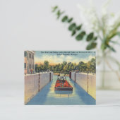 オーグスタGAヒストリカルのサバンナ川のロック ポストカード (スタンド正面)