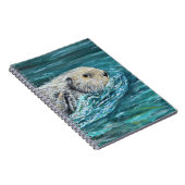 オーグッディランチタイムシーオッター絵画ズ ノートブック (右側)