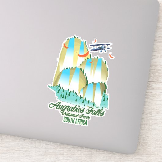 オーグラビーズ滝ナショナルパーク南アフリカ シール (詳細)