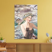 オーケアノスの娘 キャンバスプリント (インサイチュ (リビング))