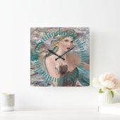 オーケアノスドーターウォールクロック スクエア壁時計 (ホーム)