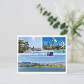 オーケアンズ – 桟橋 – エスプラネードラグーンフィッシュ –  ポストカード (スタンド正面)