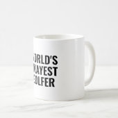 オーケストゴルファーおもしろいゴルフ愛好家 コーヒーマグカップ (正面右)