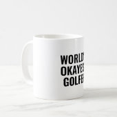 オーケストゴルファーおもしろいゴルフ愛好家 コーヒーマグカップ (正面左)