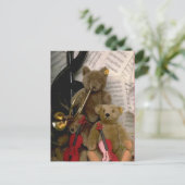 オーケストラのクマ ポストカード (スタンド正面)