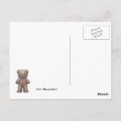 オーケストラのクマ ポストカード (裏面)